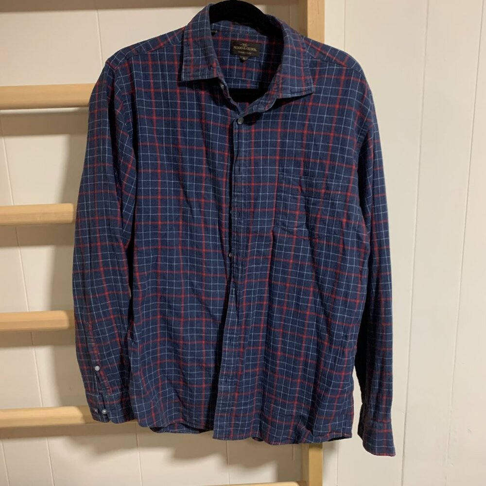 Rodd & Gunn Sports Fit Plaid Button Down | Size: XL